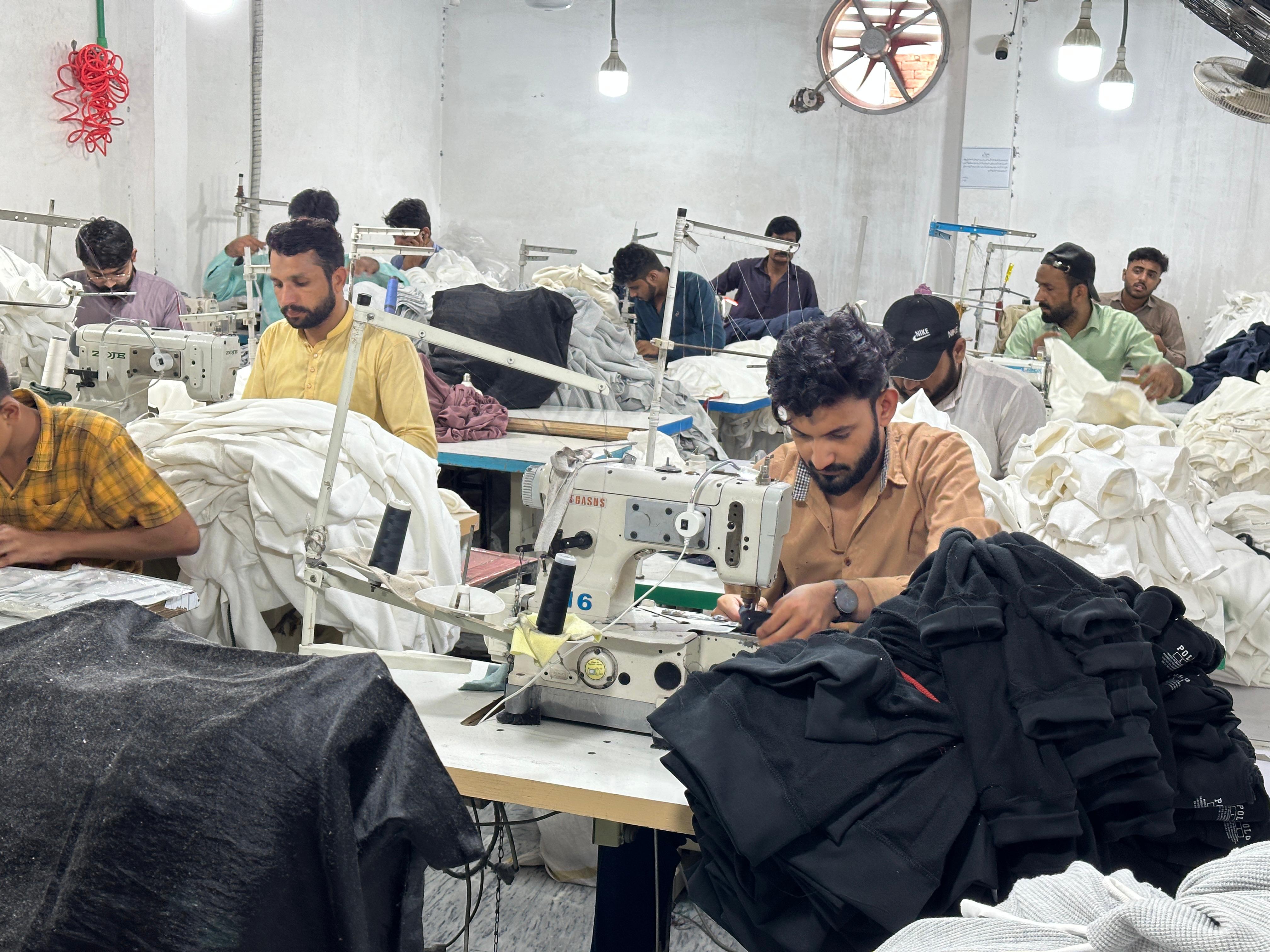 Garments manufacturing unit